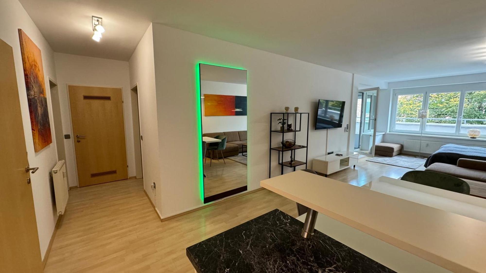 City Apartement Linz Fuer 5 Gaeste Mit Self-Checkin Und Kueche Zewnętrze zdjęcie